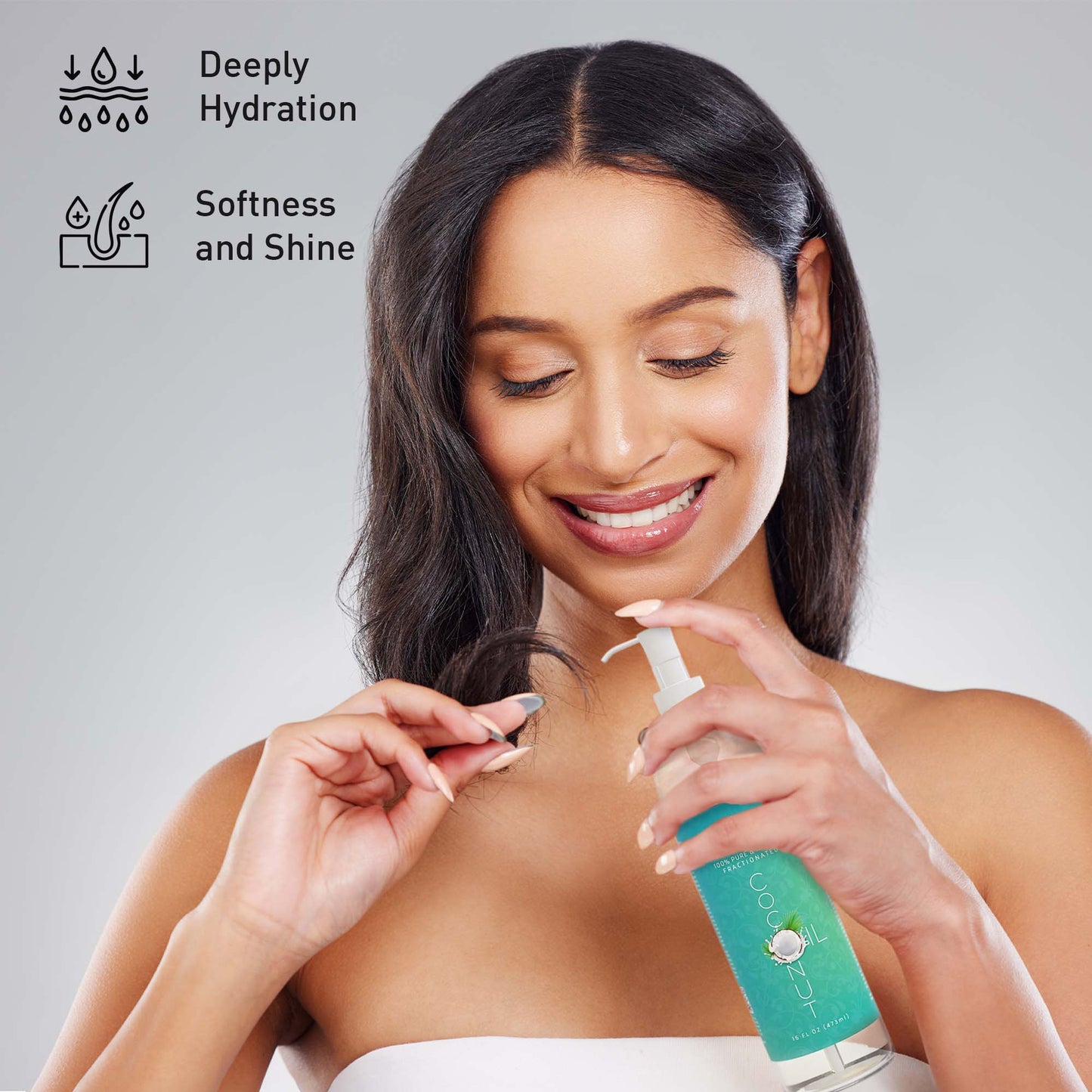 100% Pure Oil for Massages, Therapeutic Recipes & Essential Oils, Fractionated Coconut, 32 Fl Oz-4