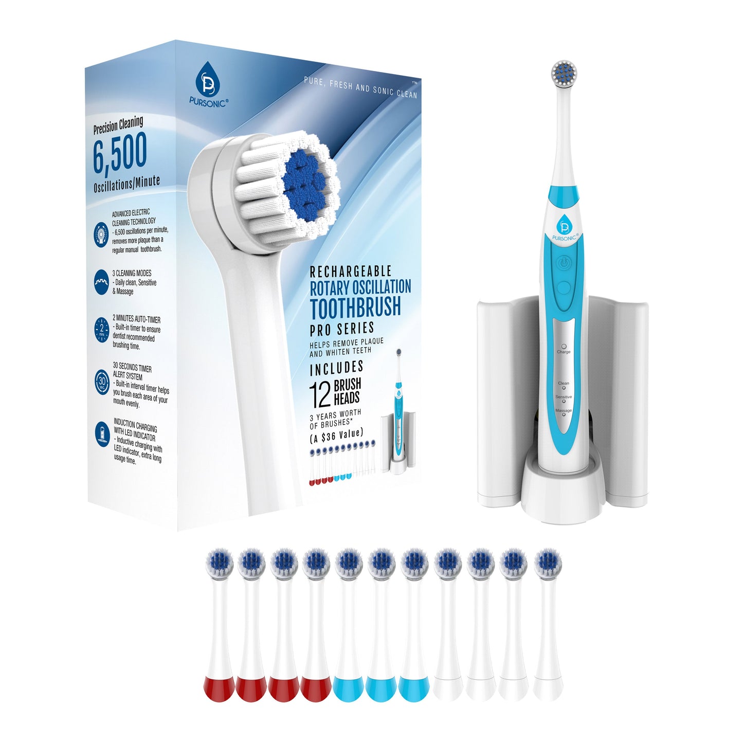 Rechargeable Electric Rotary Oscillation Toothbrush Pro Series-5