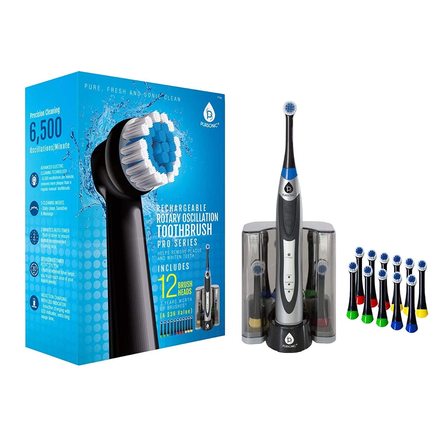Rechargeable Electric Rotary Oscillation Toothbrush Pro Series-0