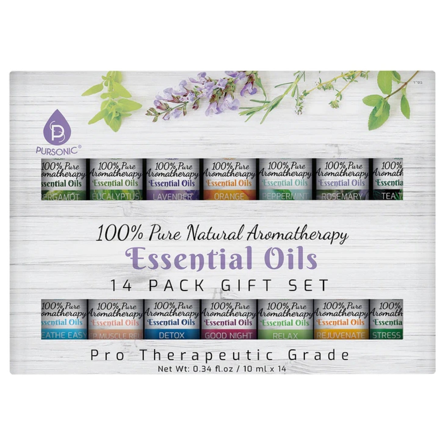 14 Pack of 100% Pure Essential Aromatherapy Oils-0