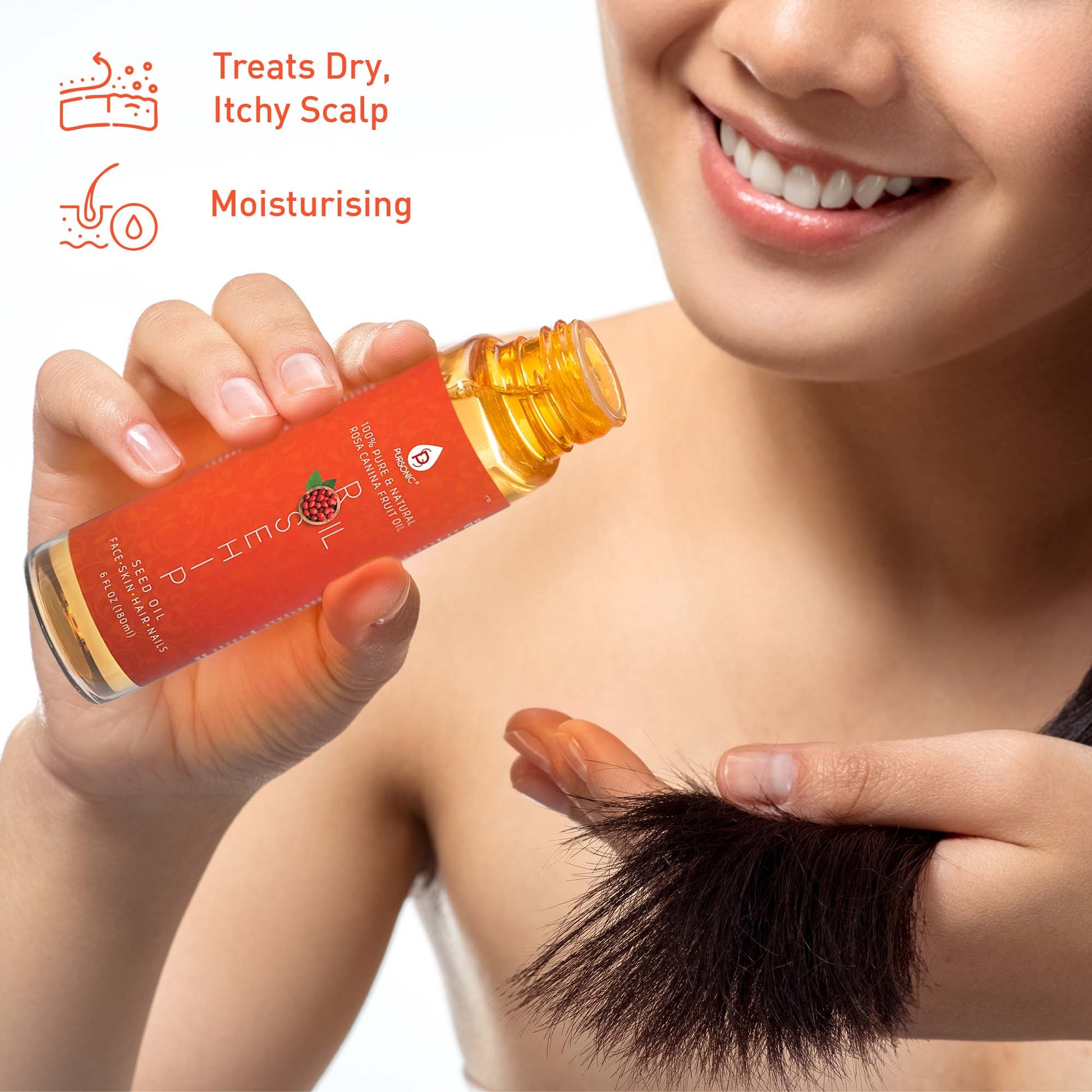 100% Pure & Natural Cold Pressed Premium Rosehip Seed Oil 6 Oz-2